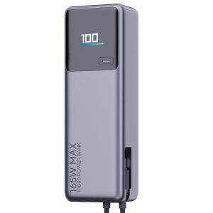Xiaomi 165W Power Bank 10000mAh (Integrated Cable)-Silver - Image 1