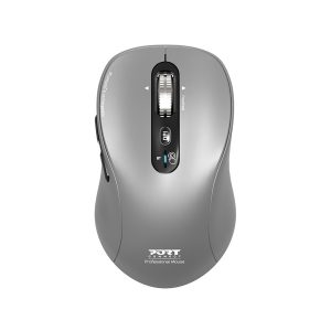 Port Expert Wireless Silver Mouse - Image 1
