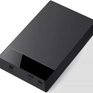 UniQue 2 In 1 3.5 Inch USB SATA External Hard Drive Enclosure Case - Image 1