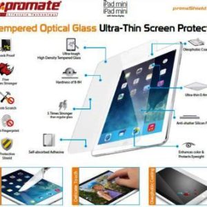 Promate primeShield.iPm-Ultra-Thin Tempered Optical Glass - Image 1