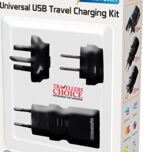 Promate White Traversel Travel USB Charger - Image 1