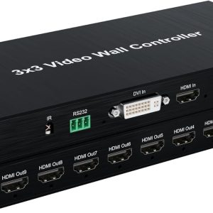 UniQue 3x3 HDMI Video Wall Controller - Image 1