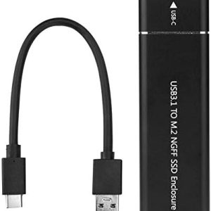 UniQue M.2 NVME NGFF To USB C SSD Enclosure - Image 1