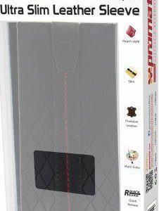 Promate Black Zetro BlackBerry Z10 Ultra Slim Leather Sleeve - Image 1