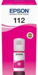 Epson 112 EcoTank Magenta Ink Bottle - Image 1