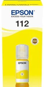 Epson 112 EcoTank Yellow Ink Bottle - Image 1