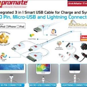 Promate linkMate-trio Integrated 3 in - Image 1