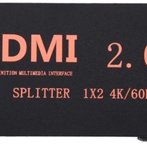 UniQue 4K Metal 2 Port HDMI Splitter - Image 1
