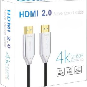UniQue 4K Ultra HD 60M HDTV 2.0 Active Optical Cable - Image 1