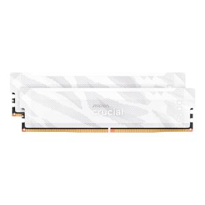 Crucial Pro Overclocking DDR5-6400 32GB Desktop Gaming Memory Kit (16GB x 2) – White - Image 1