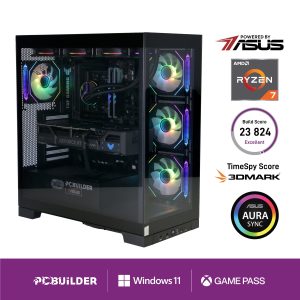 PCBuilder Ryzen 7 7800X3D ARCHON Windows 11 Gaming PC - Image 1