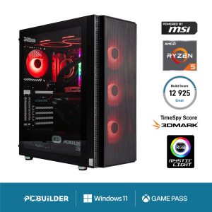 PCBuilder Ryzen 5 7600 SPECIALIST Windows 11 Gaming PC - Image 1