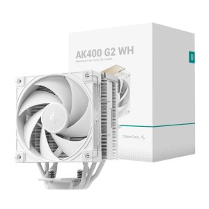 DeepCool AK400 G2 120mm CPU Air Cooler – White - Image 1