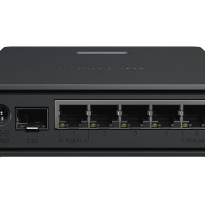 MikroTik hAP ax S 5 Port Gigabit 2.5G SFP 2400Mbps WiFi 6 Router - Image 1