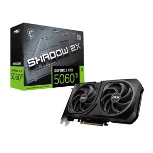 MSI GeForce RTX 5060 Ti SHADOW 2X OC PLUS GDDR7 16GB Graphics Card - Image 1