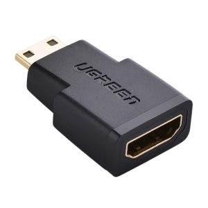 UGREEN 20101-20101 Mini HDMI to HDMI Adapter - Black - Image 1