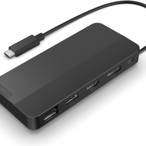 Lenovo USB-C Dual Display Travel Dock with 100W Adapter - Image 1