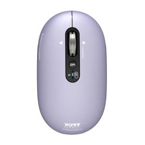 Port Connect PURE MAC Rechargeable Wireless and Bluetooth Mouse - Iris - Image 1