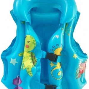 Casey Kids Medium Inflatable Swimming Vest Blue - Image 1