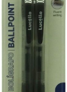 Artwell 2 Pack Ballpoint Black Pens - Image 1