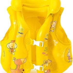 Casey Kids Small Inflatable Swimming Vest Yellow - Image 1