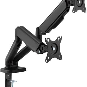 Unimount Spring Assisted Dual Arm Monitor Stand - Image 1