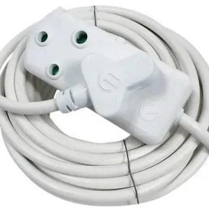 Ellies 3 Metre Dual Side Heavy Duty Power Extension Cord - Image 1