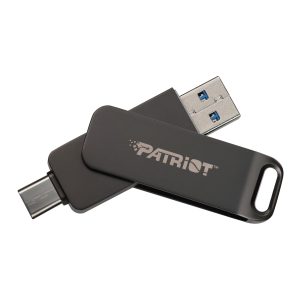 Patriot Rage R550 256GB USB3.2 Swing Type A to Type-C Flash Drive - Image 1