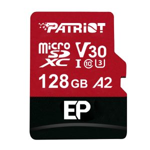 Patriot EP Series 128GB MICRO SDXC V30 A2 (w/o Adaptor) - Image 1