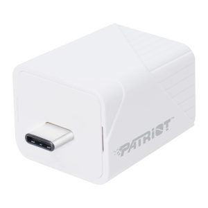 Patriot iLuxe Cube 128GB Type-C Smart Backup Solution - White - Image 1