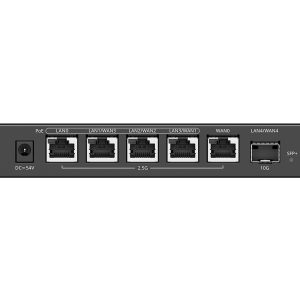 Reyee 5 Port 2.5G Multi-WAN 4 PoE 110W 400 User Cloud Router - Image 1