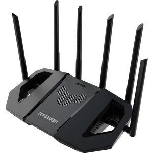 ASUS TUF Gaming BE6500 Wi-Fi 7 Dual-Band Gaming Router – Extendable with Quad 2.5Gb Ports - Image 1