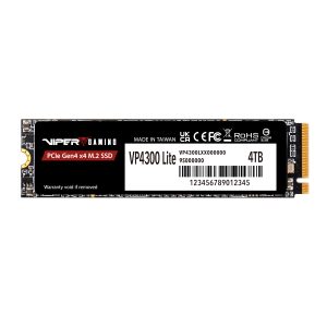 Patriot VP4300 Lite 4TB M.2 PCIe Gen 4 x4 NVMe SSD - Image 1