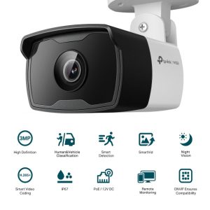 TP-Link VIGI 3MP Outdoor Bullet Network Camera - Image 2