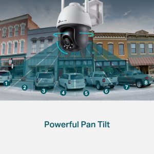 TP-Link VIGI 4MP Full Colour Wi-Fi Pan/Tilt Network Camera - Image 3
