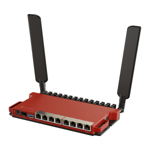 MikroTik L009UiGS-2HaxD-IN Desktop Router with 2.5Gb SFP, 8 x Gigabit Ethernet and 2.4GHz AX Wi-Fi - Image 3