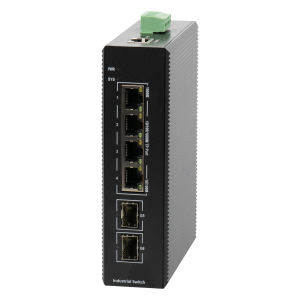 BDCOM 4 Port Gigabit Industrial PoE+ Switch With 2 SFP - Managed - Image 2