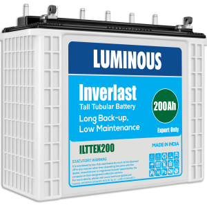 Luminous - Inverlast, 12V - 200Ah Tubular Battery - Image 2