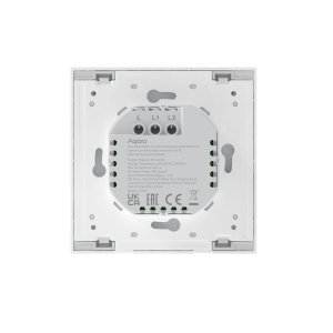 Aqara Smart Wall Switch H1 EU (With Neutral, Double Rocker) | WS-EUK04 - Image 2