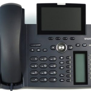 Snom D385 12-line Desktop SIP Phone - No PSU Included - Hi-Res Colour TFT Display - USB - Image 2