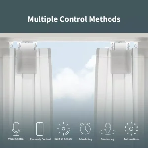 Aqara E1 Smart Curtain Driver Rod Version | CM-M01-ROD - Image 5