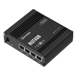 Teltonika 4-Port Industrial Ethernet Router | RUTX08 - Image 2