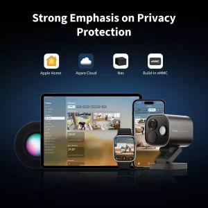 Aqara Camera Hub G5 Pro (PoE, Shadow Gray) | AQ-HUB-CAM-G5-PRO-POE-G - Image 3