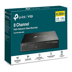 TP-Link VIGI NVR1008H 8-Channel 8MP PoE+ NVR | NVR1008H-8MP - Image 3