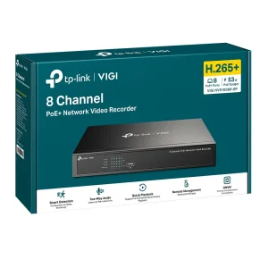 TP-Link VIGI NVR1008H 8-Channel 8MP PoE+ NVR | NVR1008H-8P - Image 3