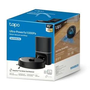 TP-Link Tapo RV30 Auto-Empty Vacuum & Mop | TP-TAPO-RV30-MAX-B - Image 4