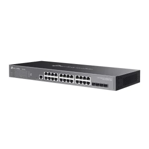 TP-Link JetStream 24-Port Gigabit L2+ Managed Switch with 4 10GE SFP+ Slots - Image 3