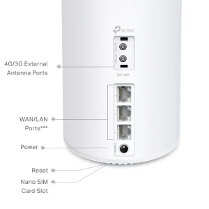 TP-Link Deco 4G+ Whole Home Mesh Wi-Fi 6 Router (1 Pack) | TP-DECOX10-4G-1P - Image 2
