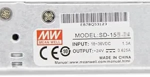 Mean Well - 15W Singe Output DC - DC Converter - 24VDC | SD-15C-24 - Image 3