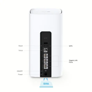 TP-Link 4G+ Cat12 AX3000 Wi-Fi 6 Telephony Router | TP-MX515V - Image 3